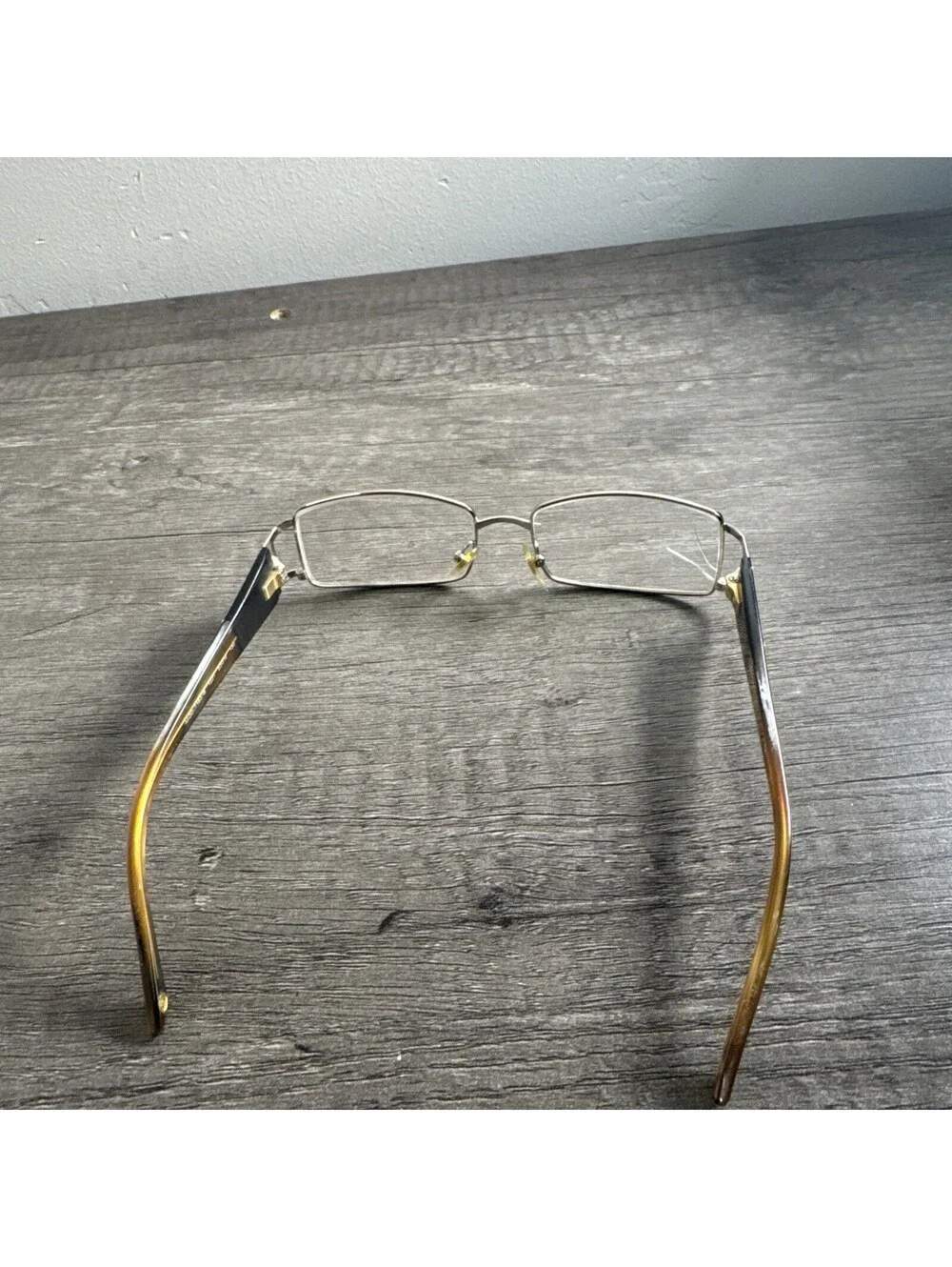 Versace MOD 1163-B 1221 Gold Brown Crystal Greca Sunglasses FRAMES ONLY!